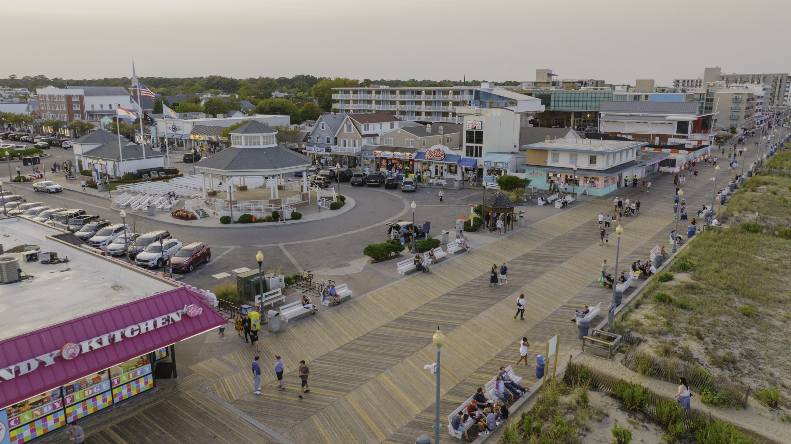 Rehoboth Beach boardwalk, Delaware